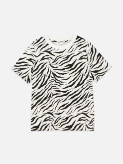 Camiseta Con Estampado Integral