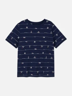 Camiseta Con Estampado Integral