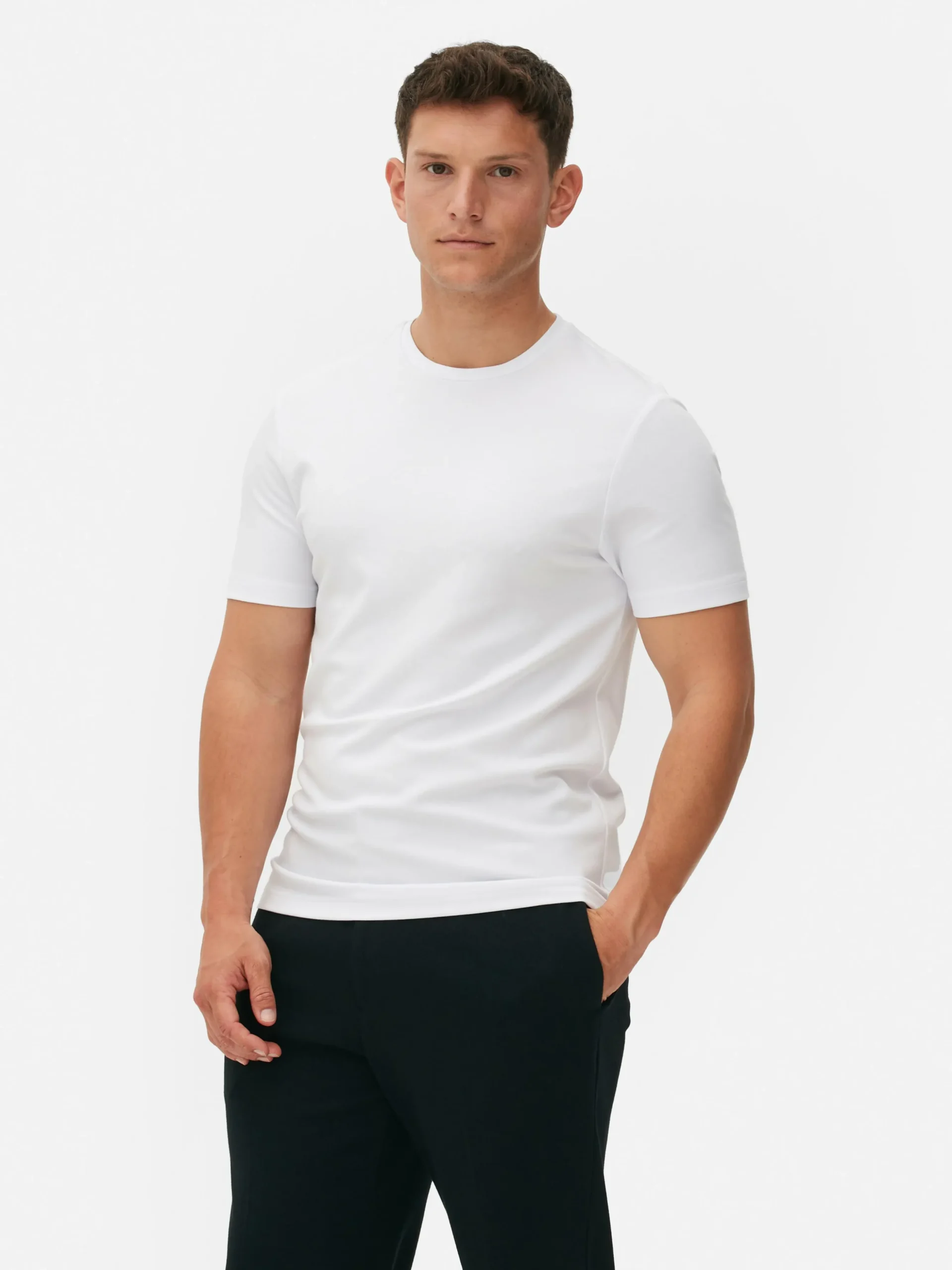 Camiseta De Cuello Redondo Estampada De Kem