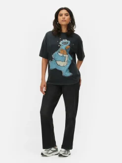 Camiseta Del Monstruo De Las Galletas, Barrio Sésamo