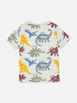 Camiseta De Manga Corta Con Estampado Gráfico