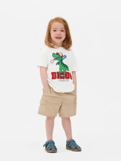 Camiseta De Manga Corta Con Estampado Gráfico