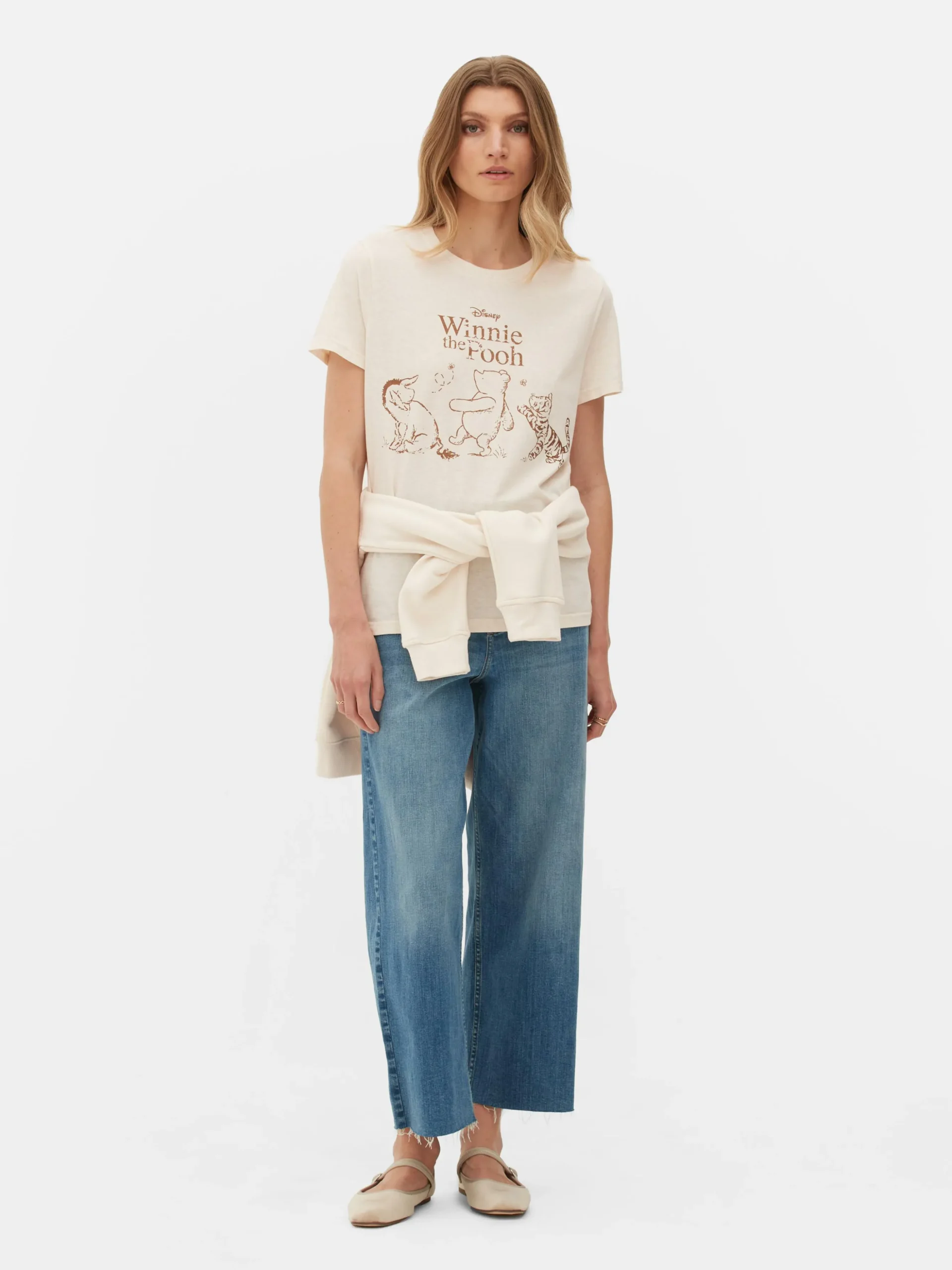 Camiseta De Manga Corta De Winnie The Pooh De Disney