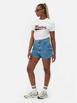 Camiseta De Manga Corta «Madrid»