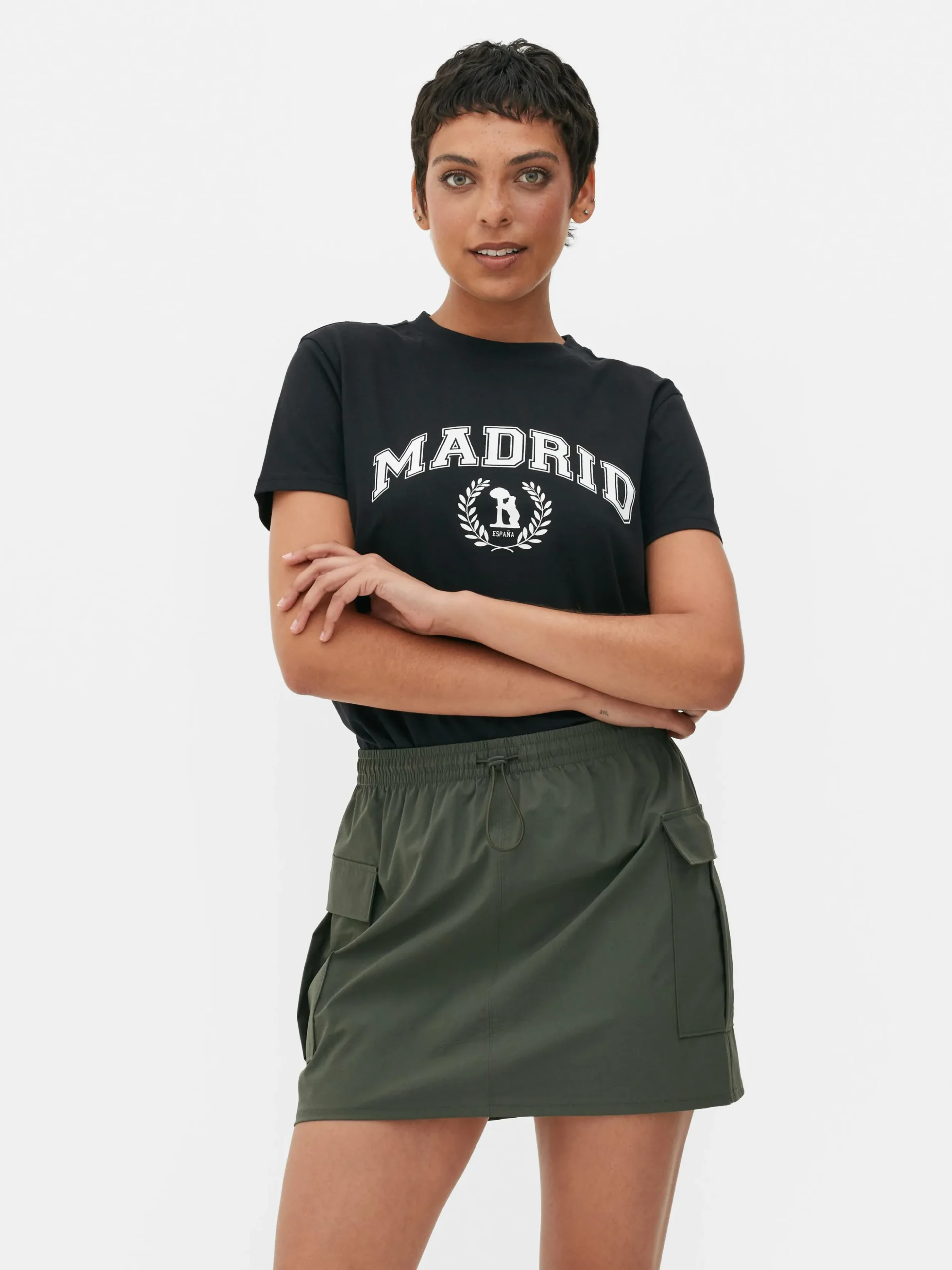 Camiseta De Manga Corta «Madrid»
