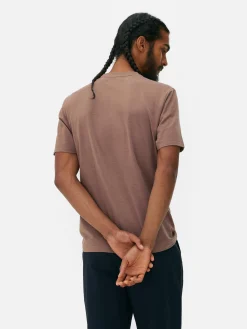 Camiseta De Manga Corta Y Corte Entallado