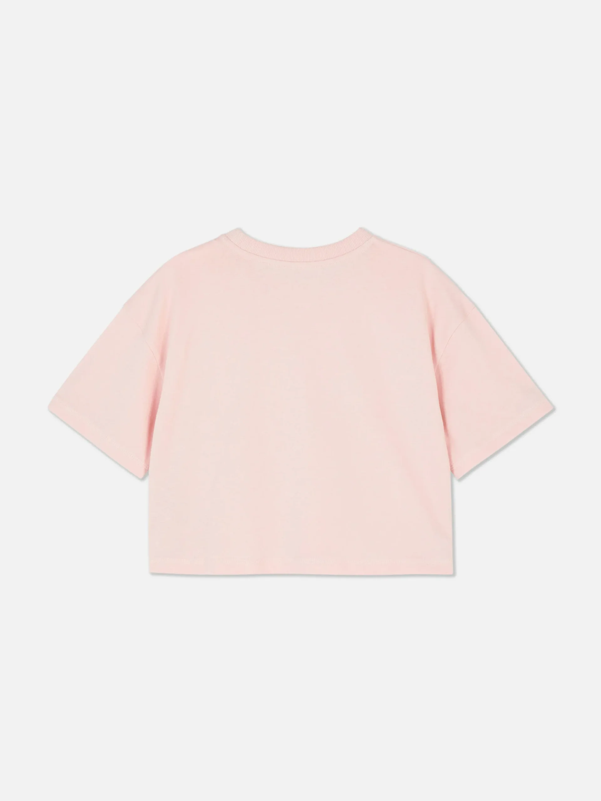 Camiseta De Manga Corta Y Cuello Redondo