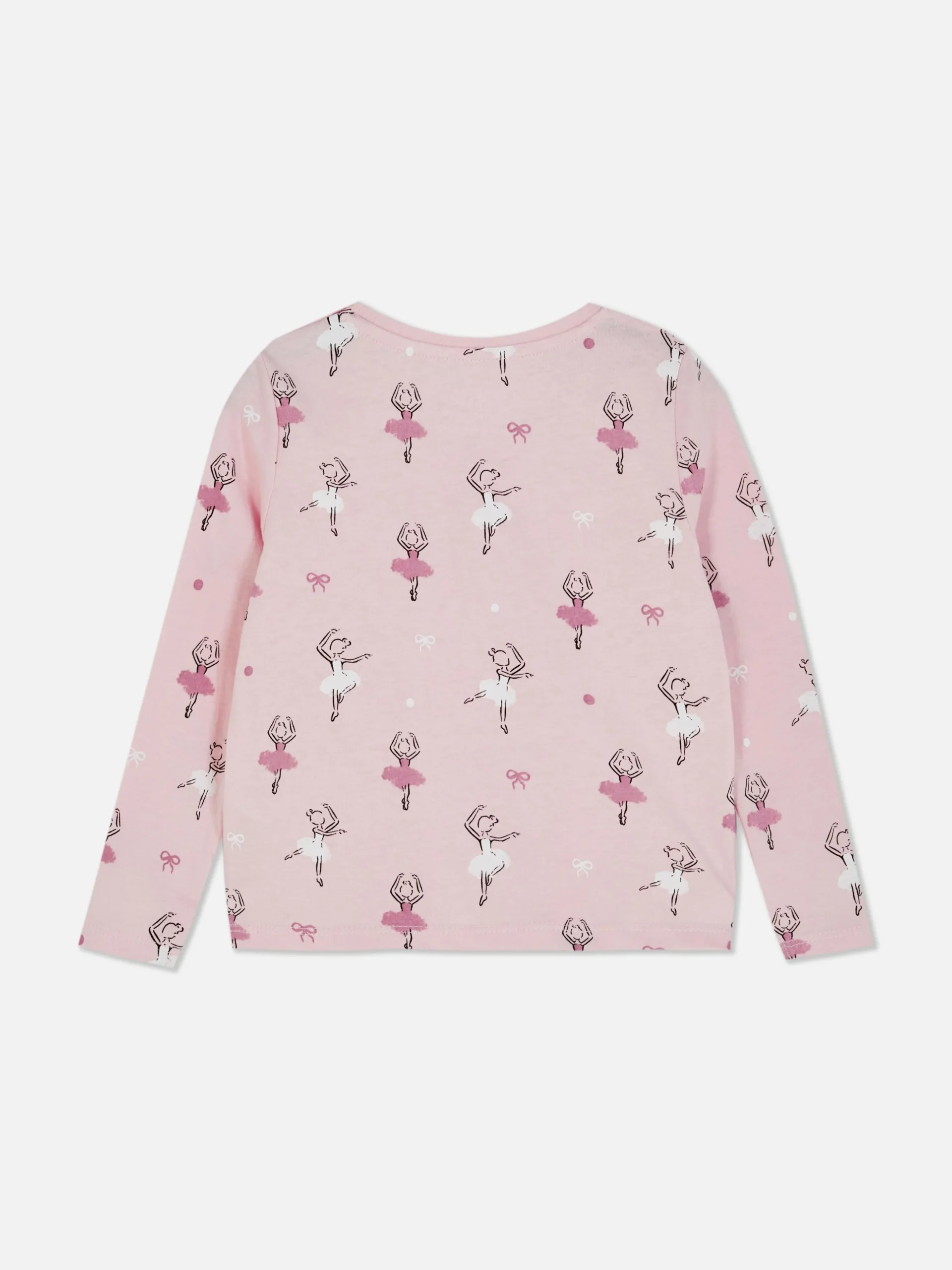 Camiseta De Manga Larga Con Gráfico De Ballet