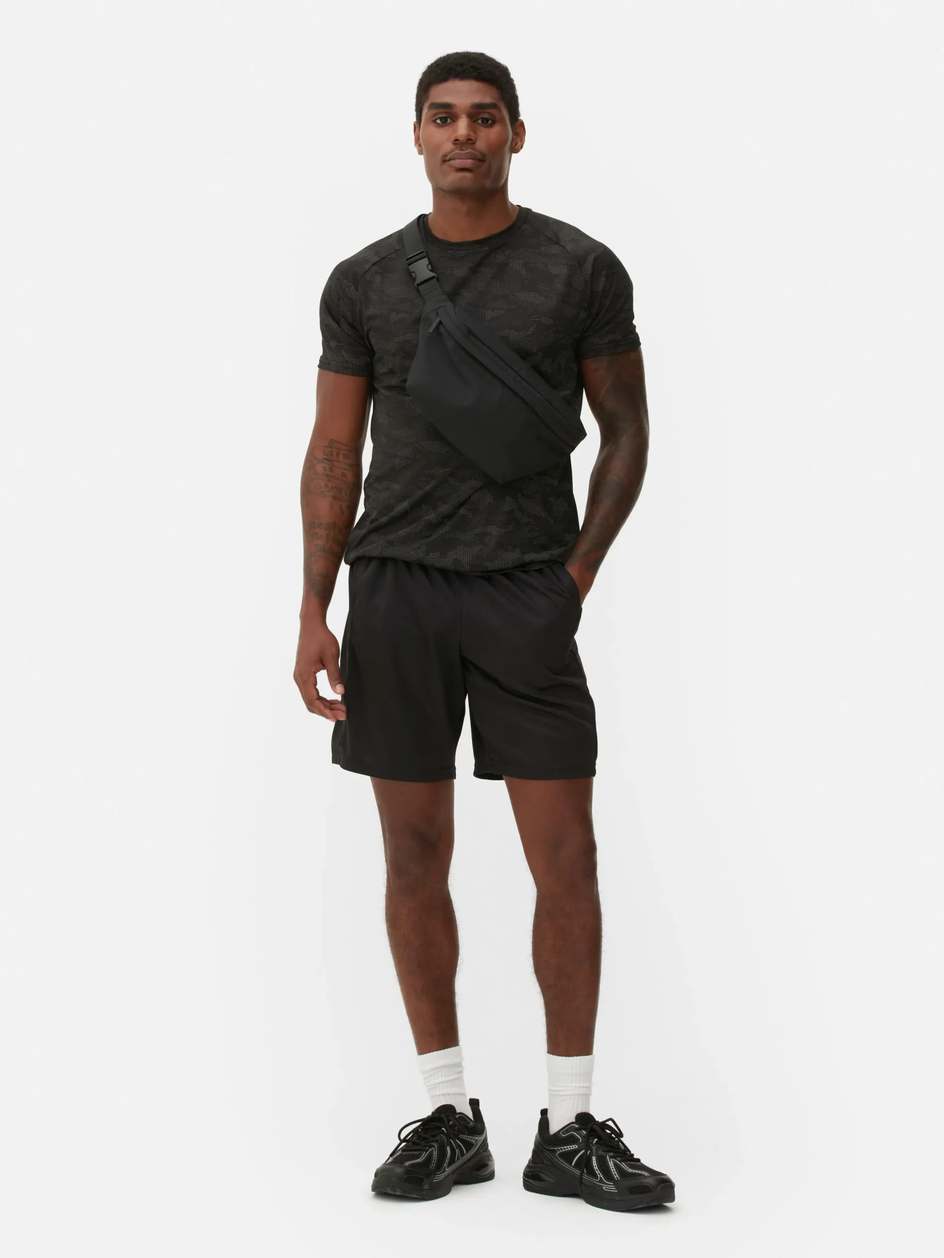 Camiseta Deportiva De Cuello Redondo