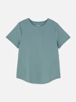 Camiseta Deportiva De Cuello Redondo