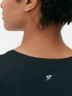 Camiseta Deportiva De Cuello Redondo
