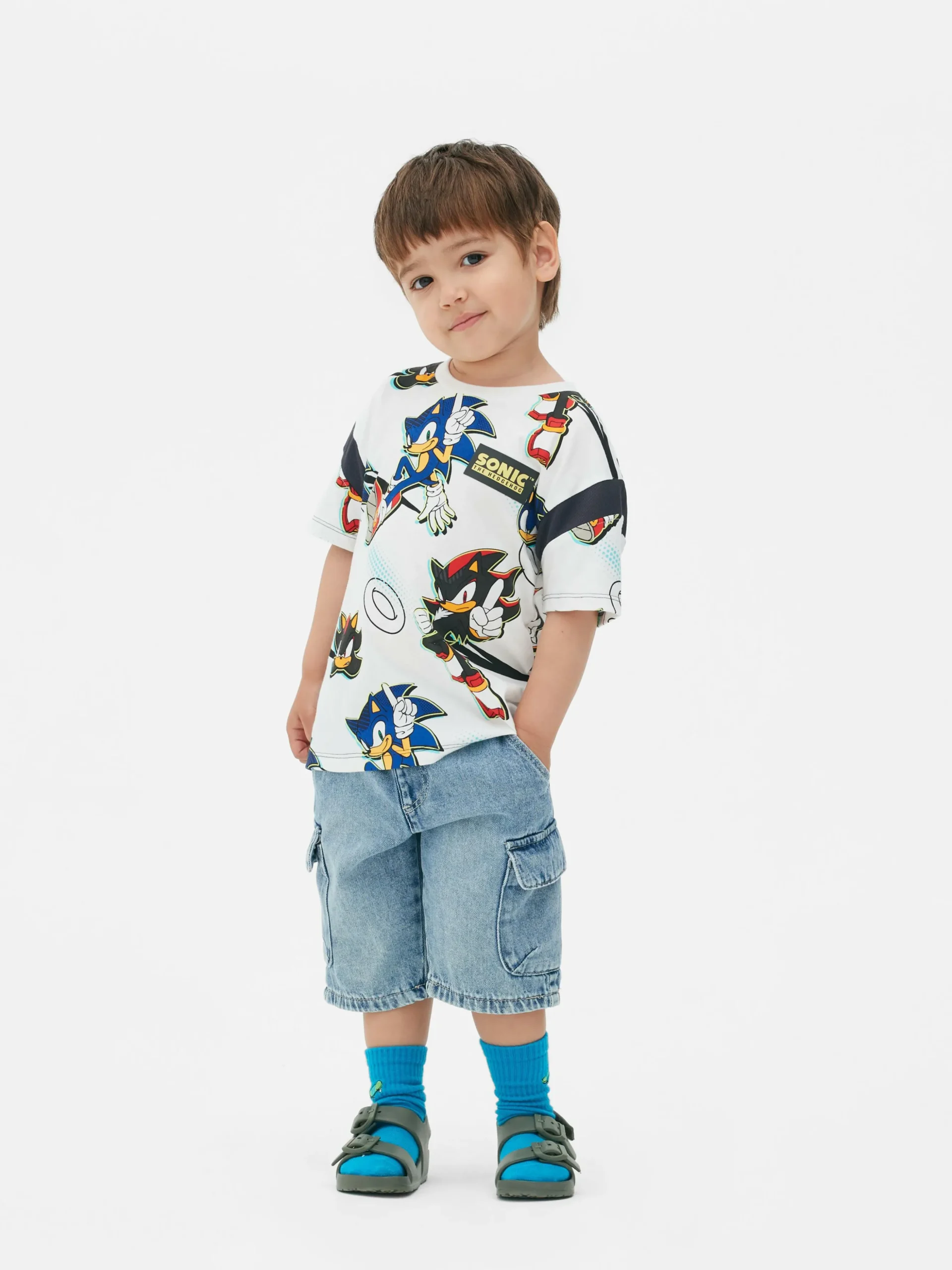 Camiseta De Sonic, El Erizo, Y Shadow