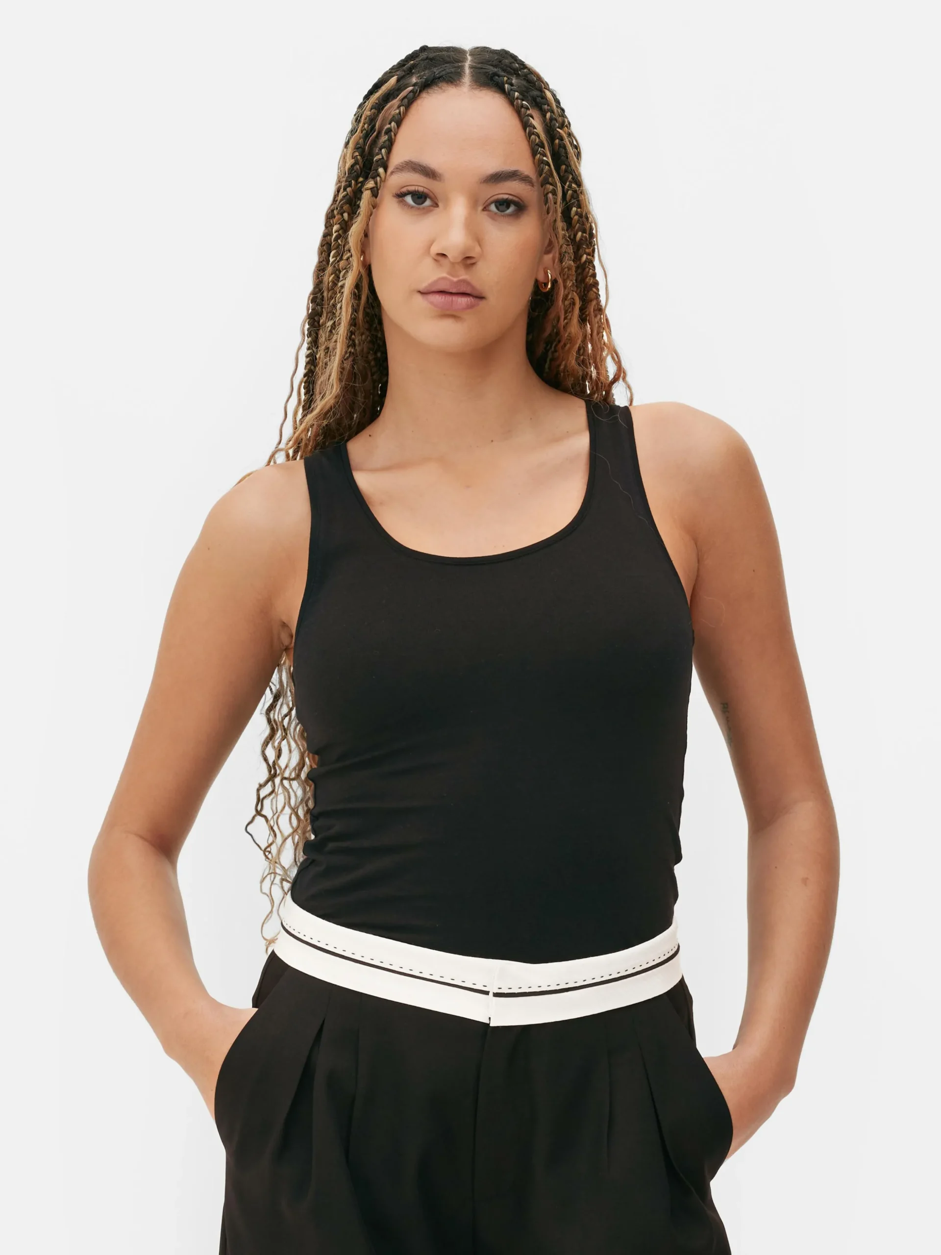 Camiseta De Tirantes Elástica