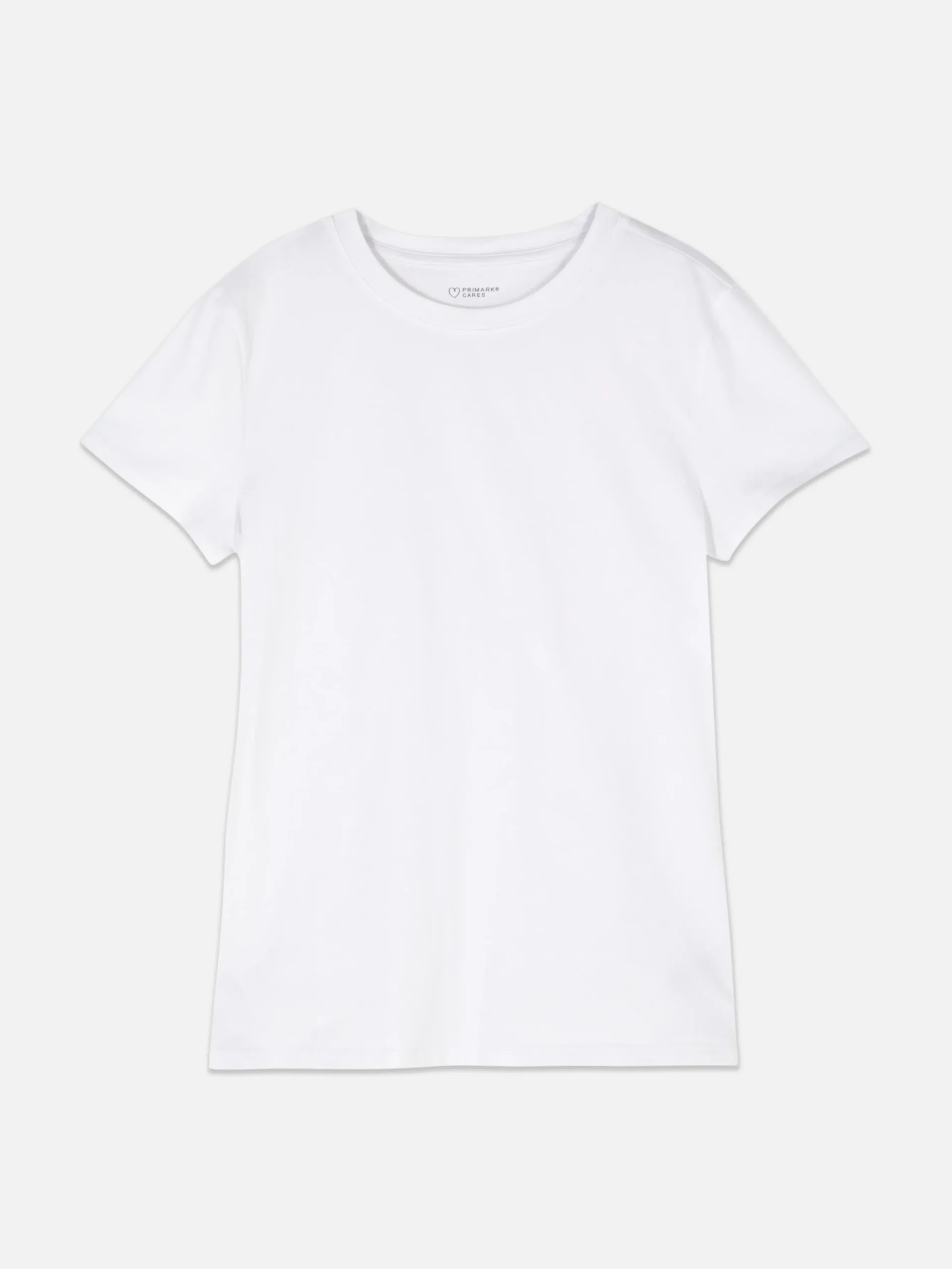Camiseta Elástica De Cuello Redondo