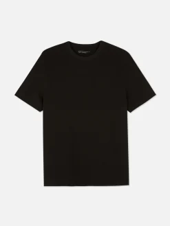 Camiseta En Tejido Otomán Acanalado