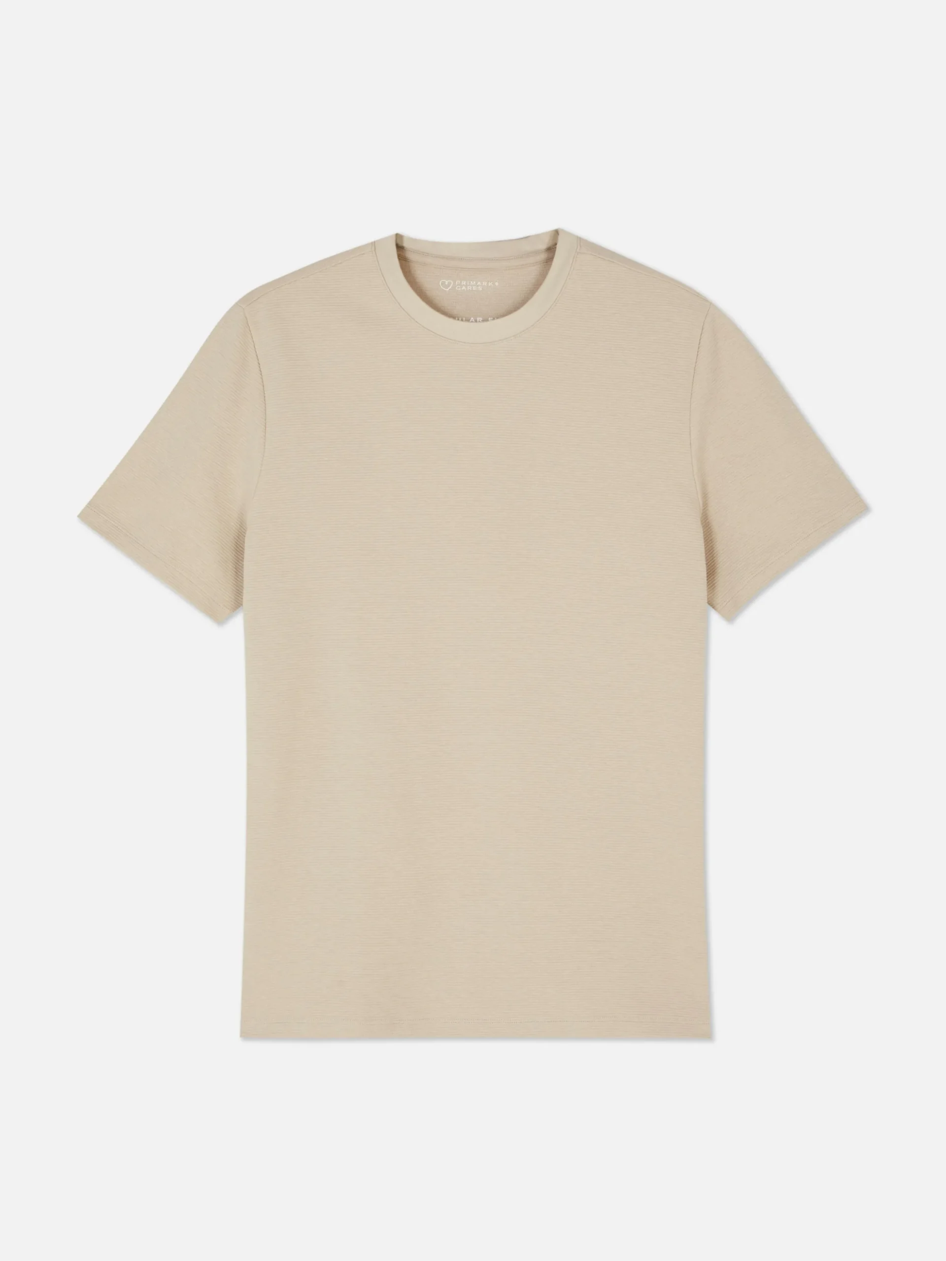 Camiseta En Tejido Otomán Acanalado