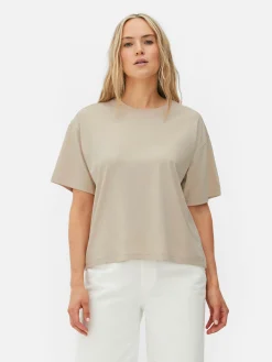 Camiseta Extragrande De Corte Cuadrado
