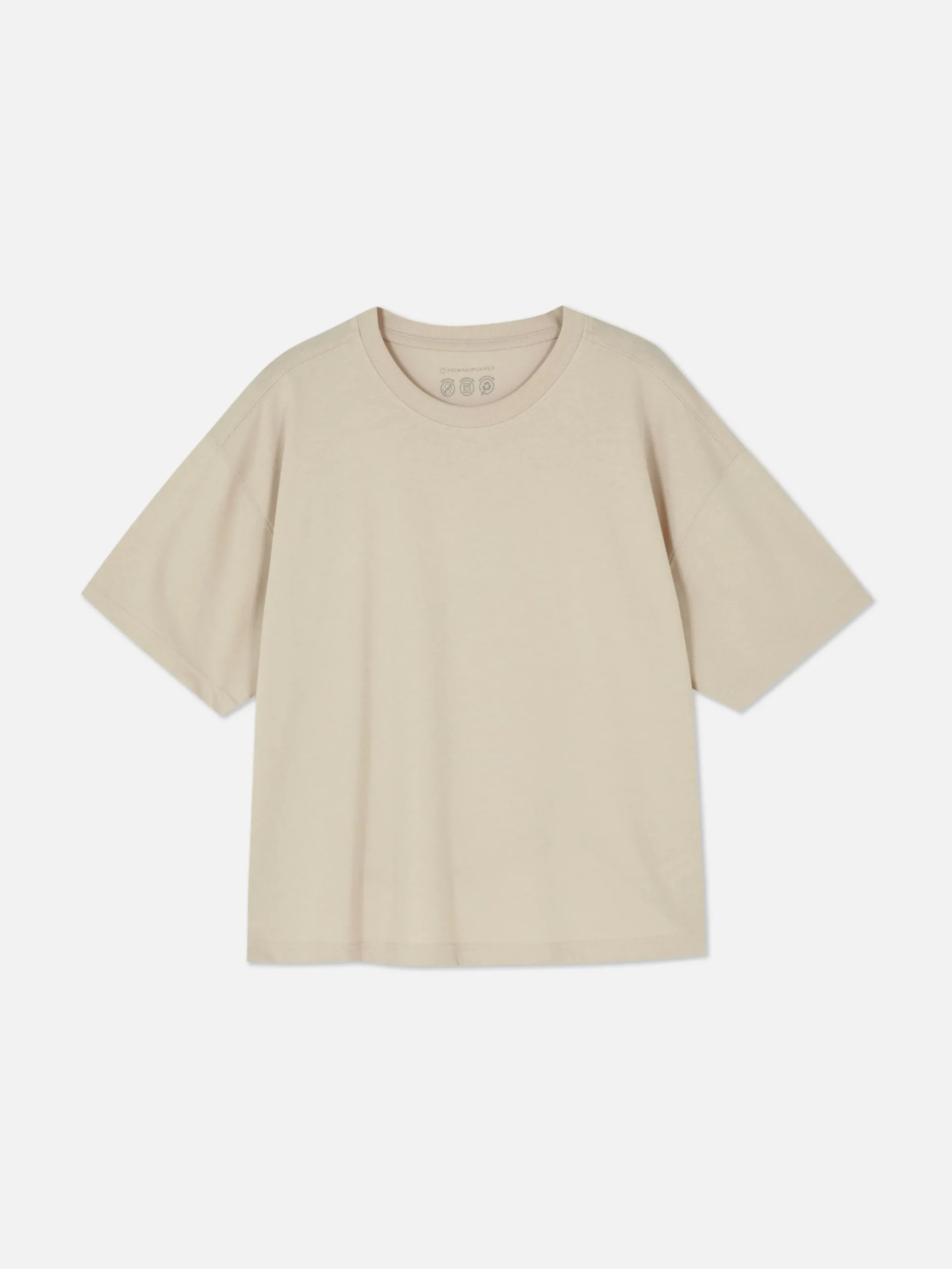 Camiseta Extragrande De Corte Cuadrado