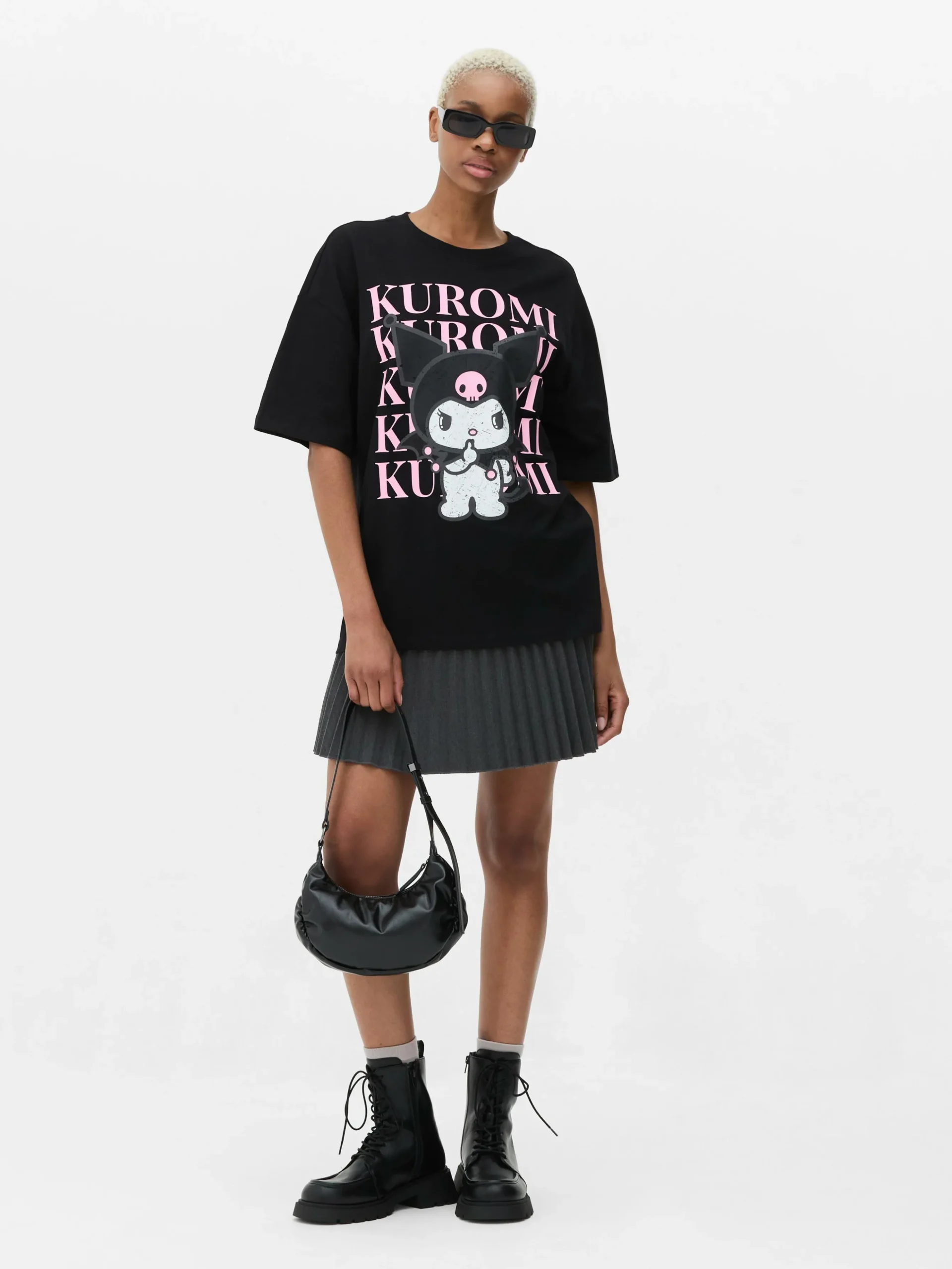 Camiseta Extragrande De Kuromi De Hello Kitty