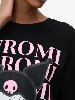 Camiseta Extragrande De Kuromi De Hello Kitty