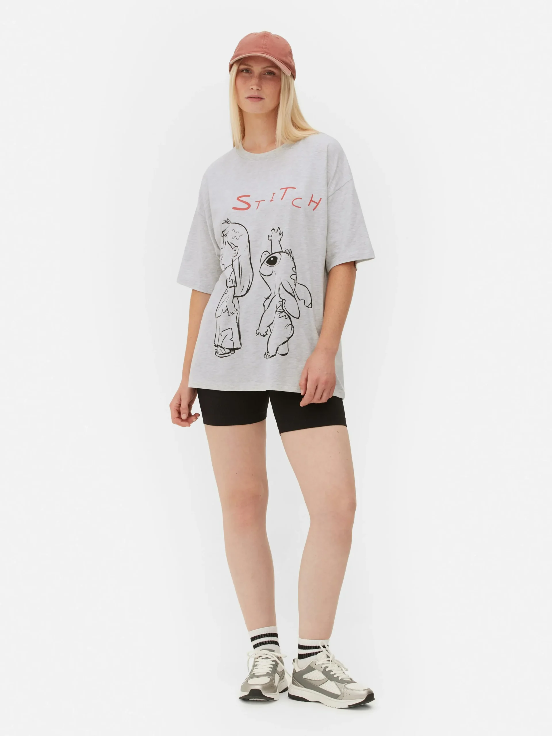 Camiseta Extragrande De Stitch De Disney