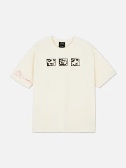 Camiseta Extragrande Mickey Mouse X Keith Haring