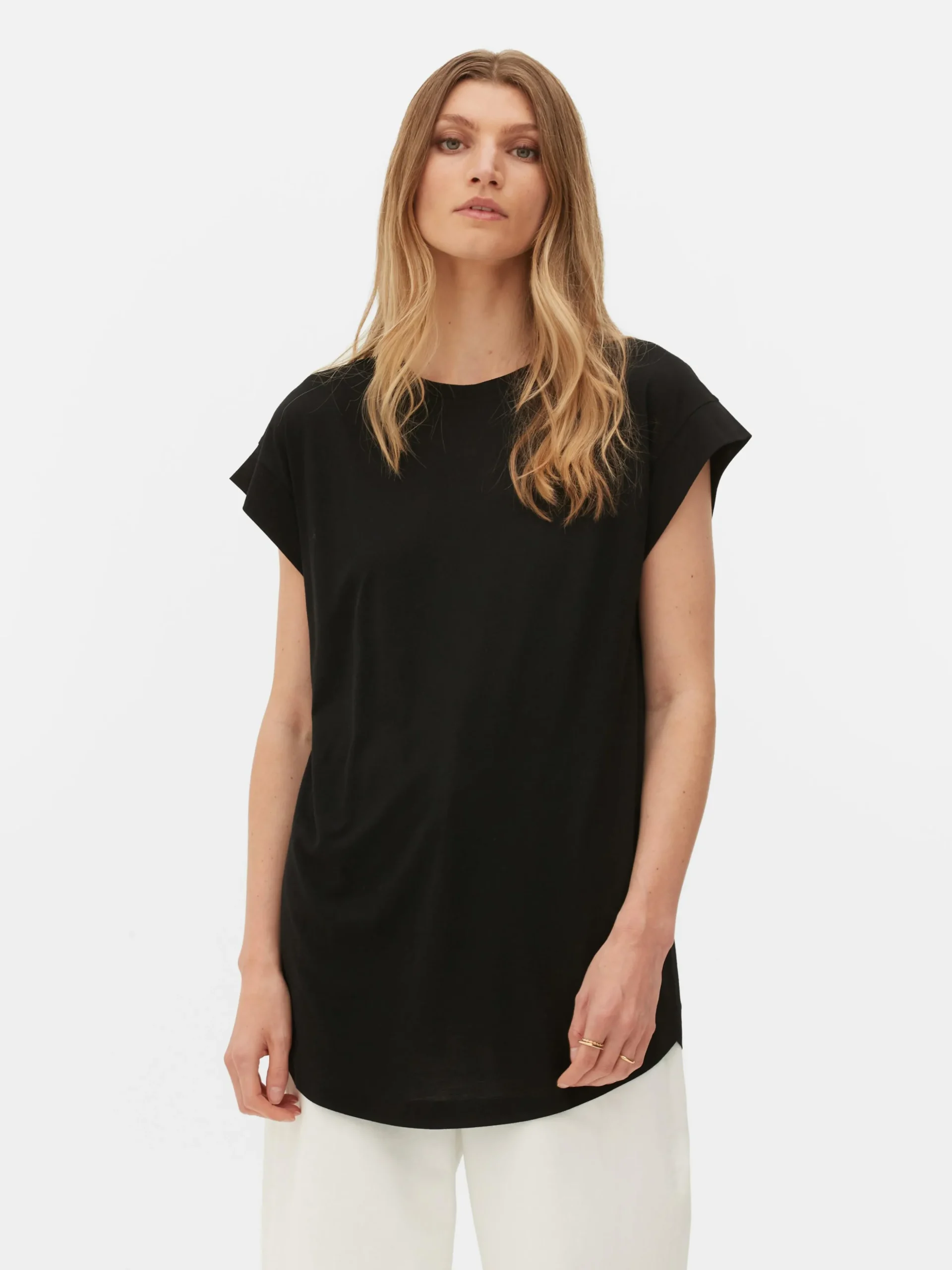 Camiseta Larga Básica