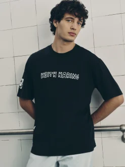 Camiseta Lavada Al ácido De Mickey Mouse De Disney
