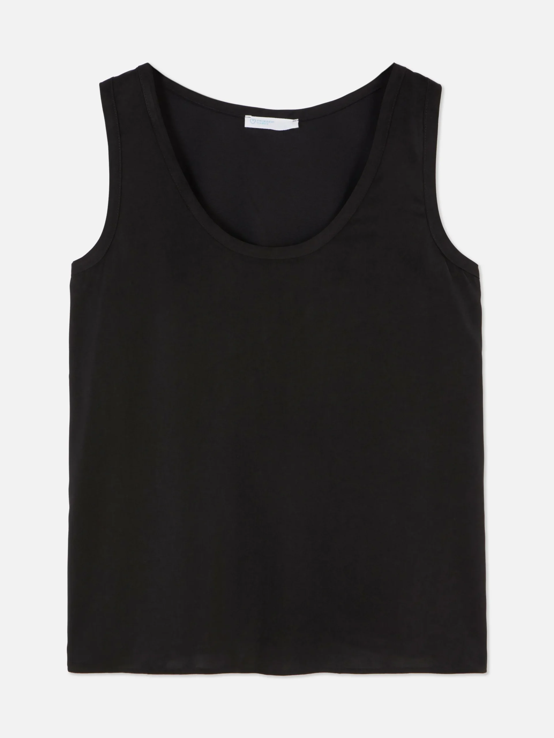 Camiseta Sin Mangas Básica De Corte Holgado