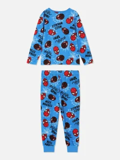 Camiseta Y Pantalones De Pijama De Marvel
