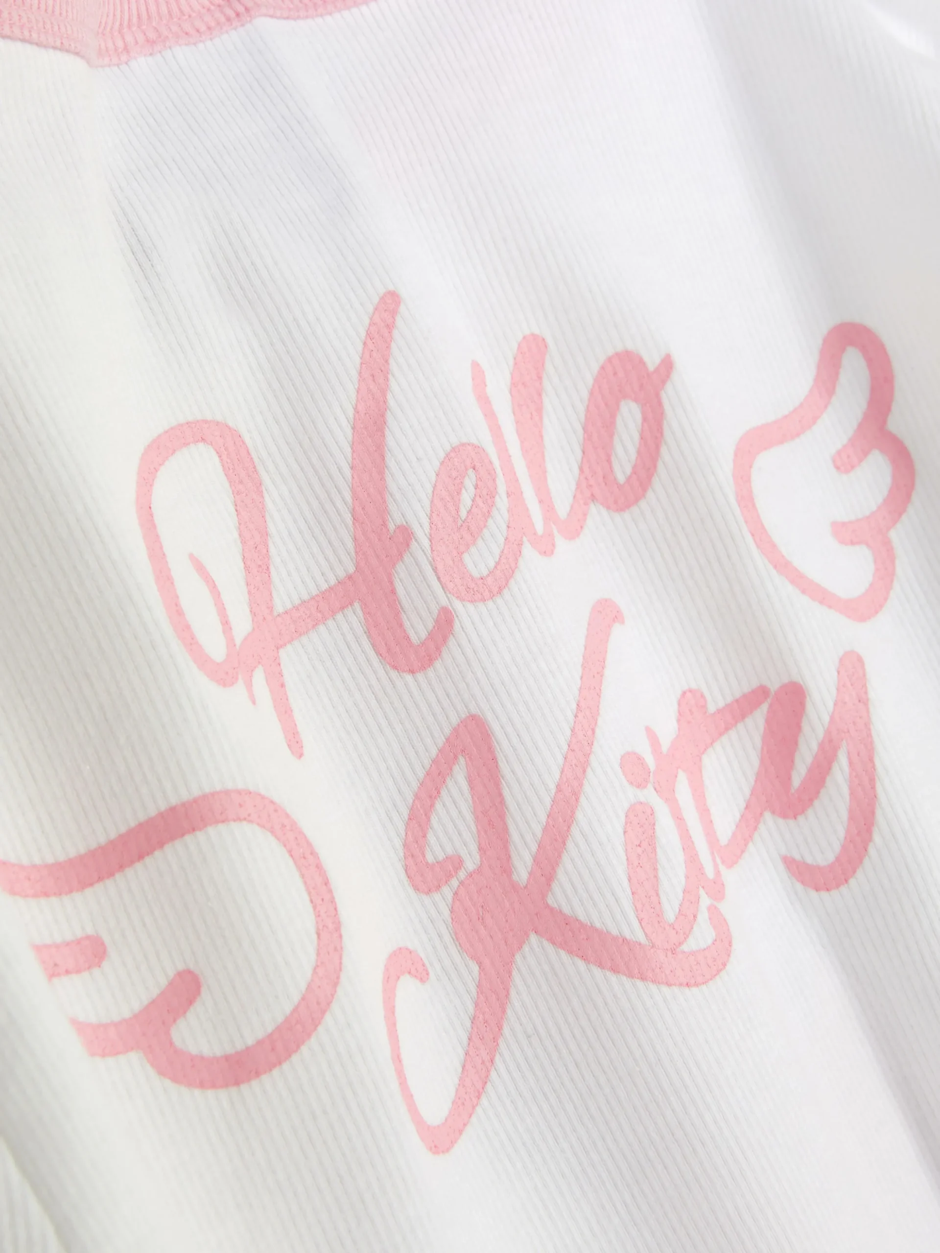 Camisón Acanalado De Hello Kitty