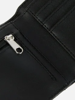 Cartera Plegable De Piel Sintética
