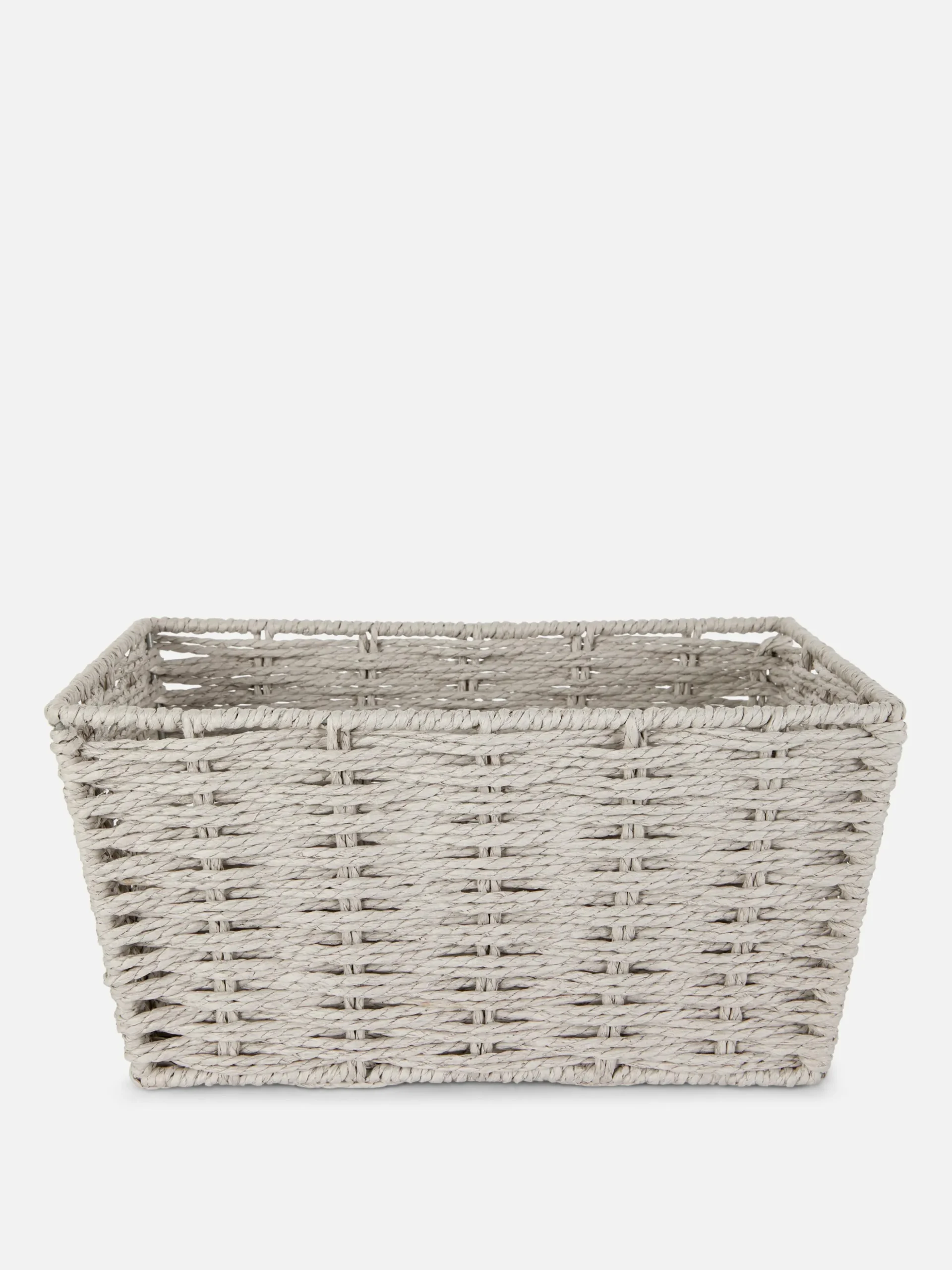 Cesta De Almacenaje De Cuerda De Papel