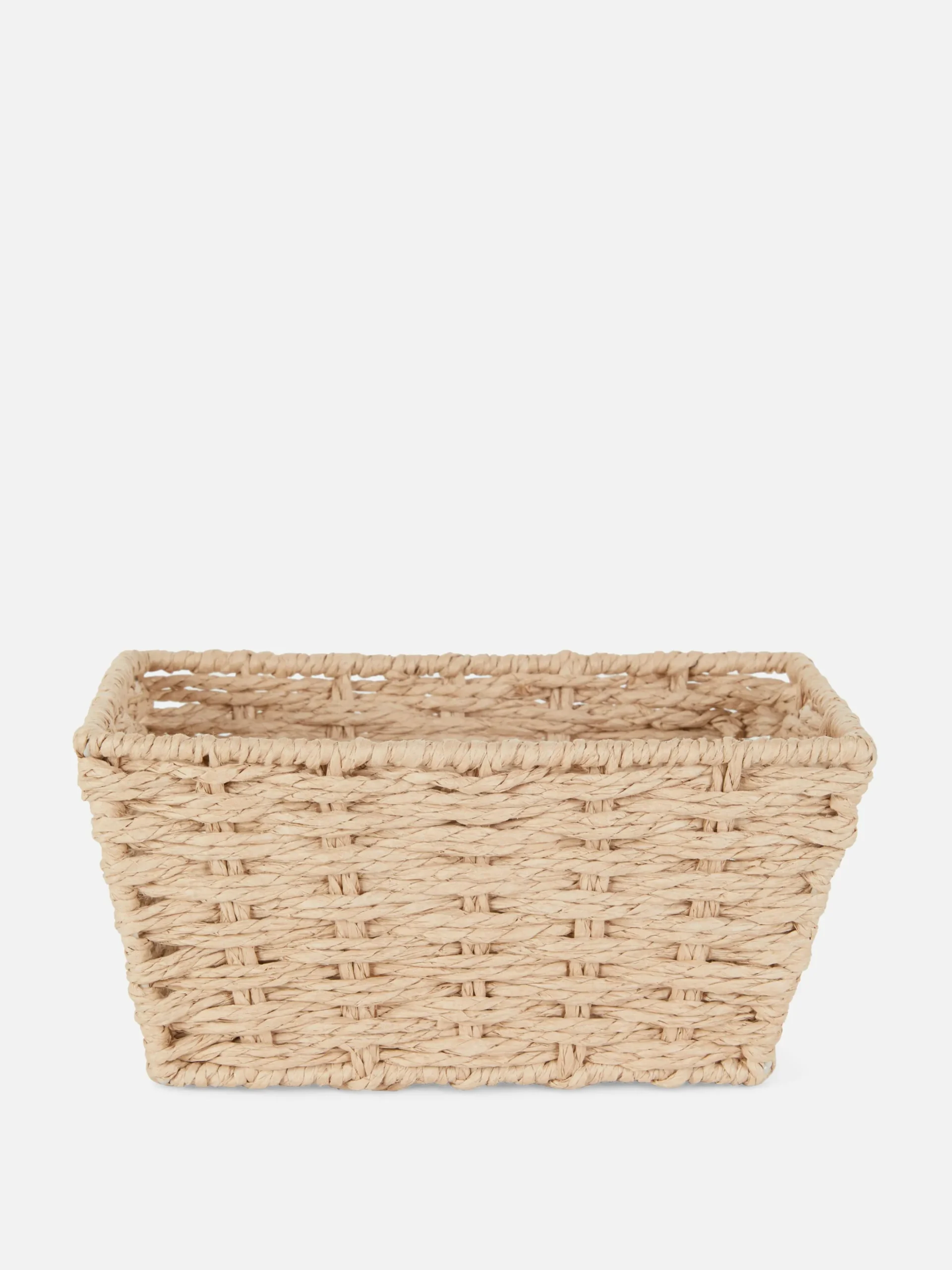 Cesta De Cuerda Cuadrada