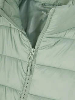 Chaleco Acolchado Con Cremallera Integral