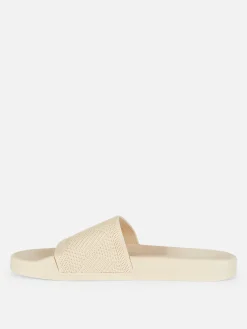 Chanclas De Piscina Con Tira De Ganchillo