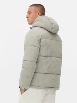 Chaqueta Acolchada A Cuadros