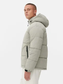 Chaqueta Acolchada A Cuadros
