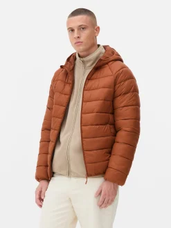 Chaqueta Acolchada Con Capucha