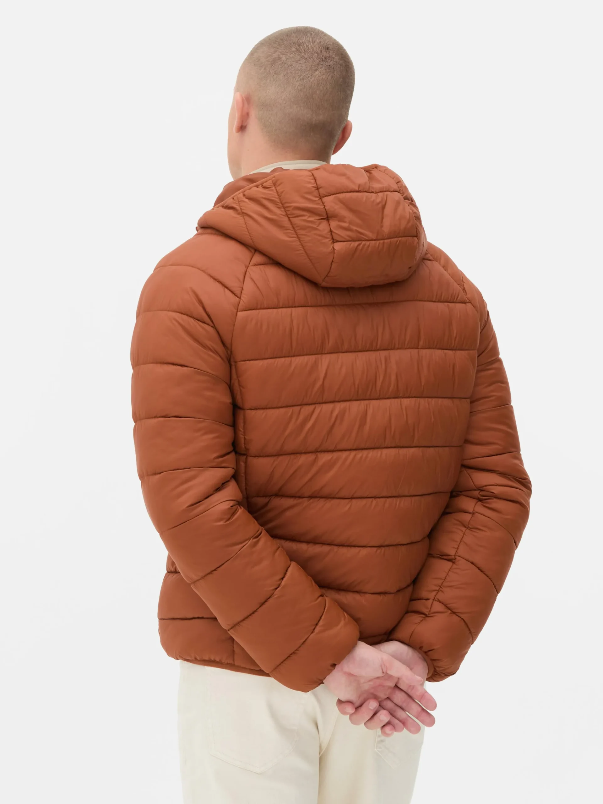 Chaqueta Acolchada Con Capucha