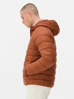 Chaqueta Acolchada Con Capucha