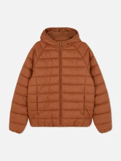 Chaqueta Acolchada Con Capucha