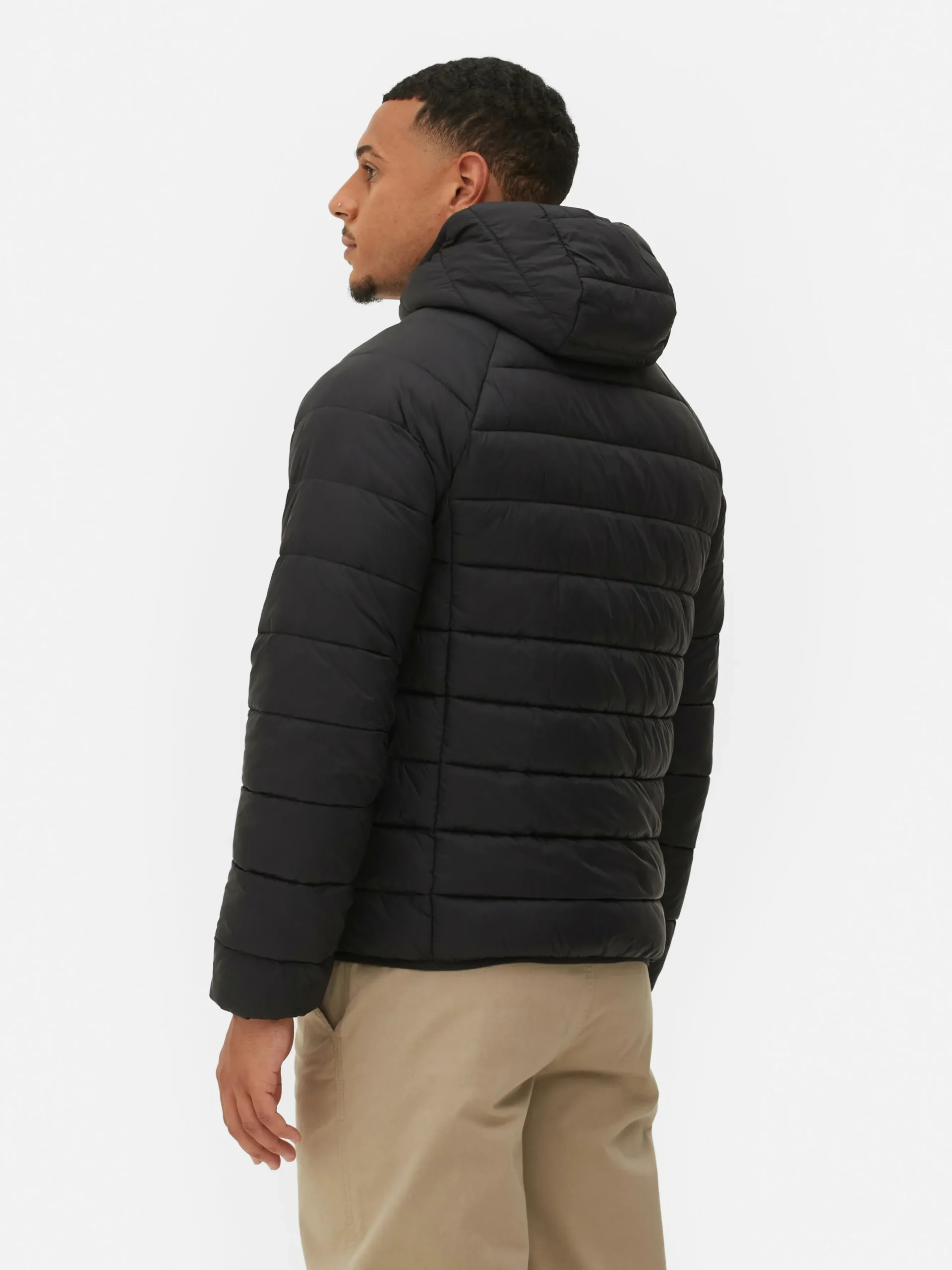 Chaqueta Acolchada Con Capucha