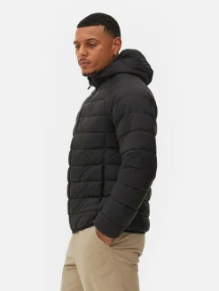 Chaqueta Acolchada Con Capucha