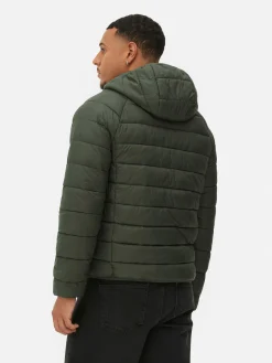 Chaqueta Acolchada Con Capucha