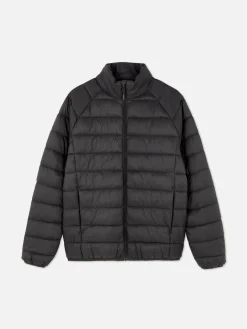 Chaqueta Acolchada De Cuello Alto