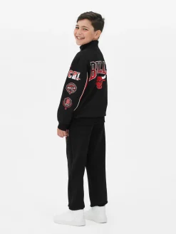 Chaqueta De Cuello Chimenea De Los Chicago Bulls