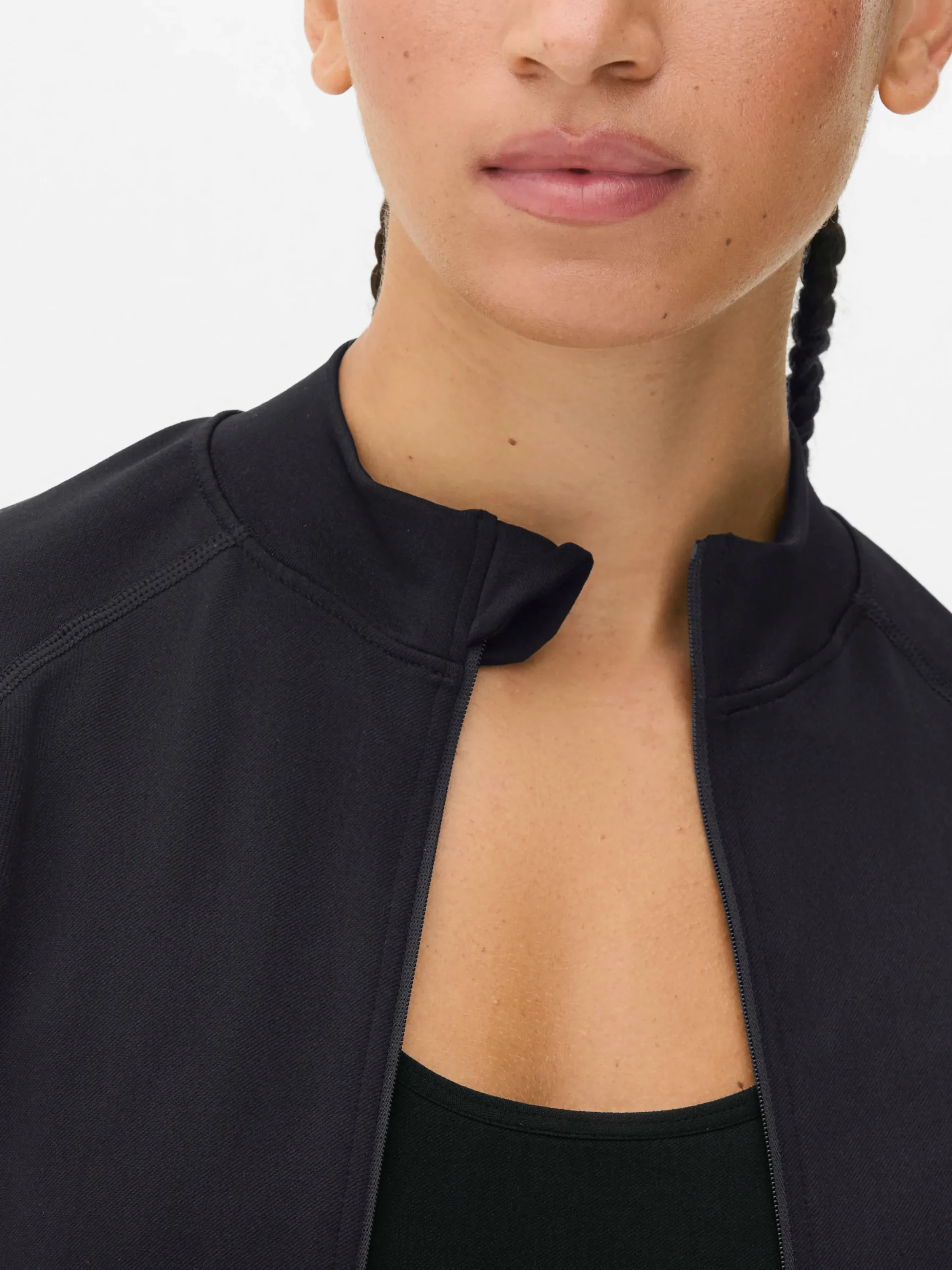 Chaqueta Deportiva Con Cremallera Sin Costuras