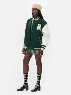 Chaqueta Universitaria Con Letra De Rita Ora