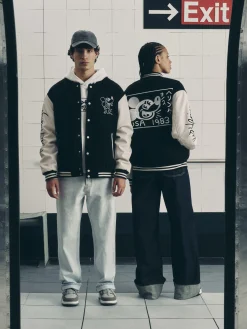 Chaqueta Universitaria De Keith Haring Para Disney